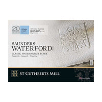 Blocco acquerello CANSON St Cuthberts Saunders Waterford CP bianco 300 g/m² 20 fogli – 26 – 51 cm