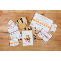 Blocco acquerello CLAIREFONTAINE Fontaine HP extra bianco 300 g/m² 12 x 18 cm - 12 fogli