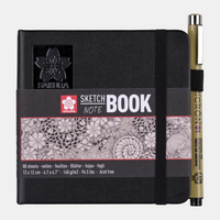 Blocco da disegno SAKURA 140 g/m² – 80 fogli, 9 – 21 cm