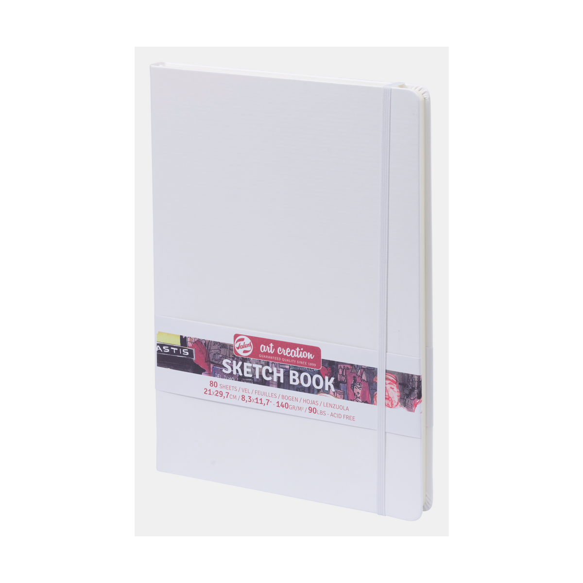Blocco da disegno TALENS Art Creation bianco 21 x 30 cm, 140 g – 80 fogli