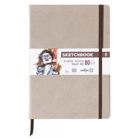 Blocco da schizzo DARWI Taupe A4 140 g 80F