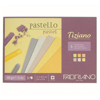 Blocco di carte colorate per pastello FABRIANO Tiziano Soft | dimensioni diverse
