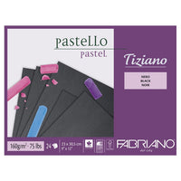 Blocco di carte nere per pastello FABRIANO Tiziano | dimensioni diverse