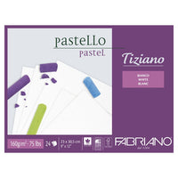 Blocco di fogli bianchi per pastello FABRIANO Tiziano | dimensioni diverse