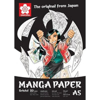 Blocco Manga SAKURA 250 g/m² A5 – A3 - 20 fogli