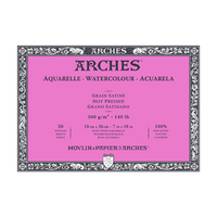 Blocco per acquerello ARCHES HP bianco naturale 300 g/m² – 20 fogli