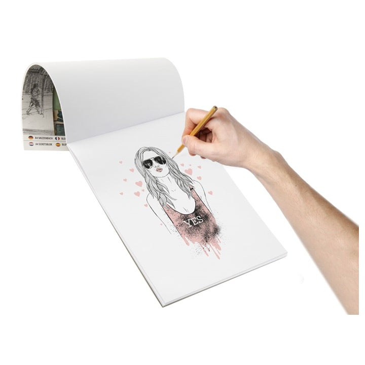 Blocco per schizzi A4