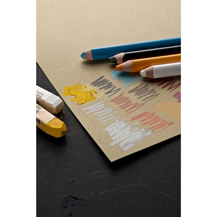 Blocco per schizzi FABRIANO marrone TONED SAND | dimensioni diverse