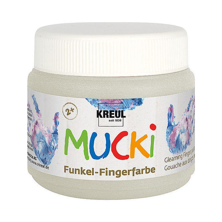 Colori a dita lucidi 150 ml MUCKI – MUCKI Dragon silver