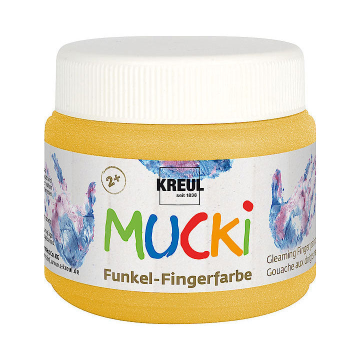 Colori a dita lucidi 150 ml MUCKI – MUCKI Gold treasure