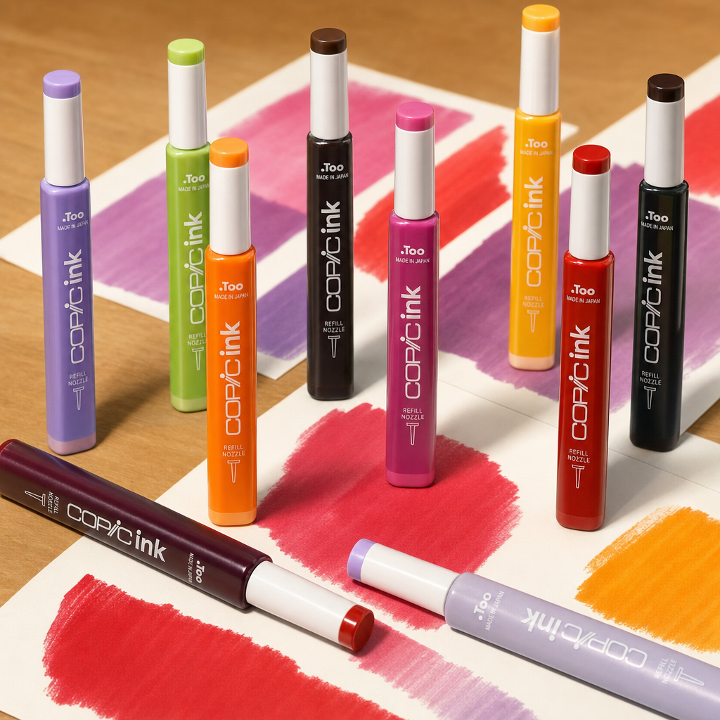 Set di ricarica inchiostri professionali COPIC Ink