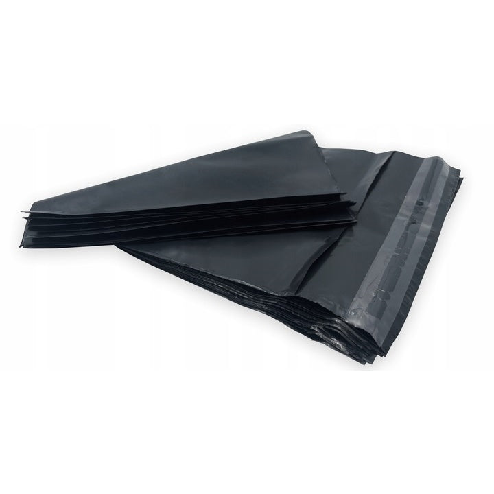 Buste di plastica nere 100 pz | varie dimensioni