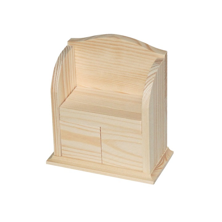 Calendario in legno 14.7x7.5x15.7 cm