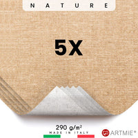 Campioni di tela da pittura  ARTMIE Nature - 5 pz. | dimensioni diverse