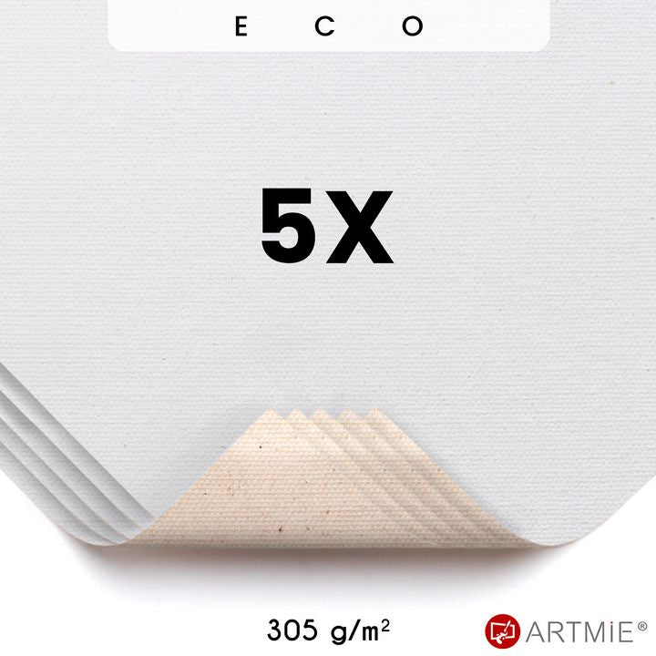 Campioni di tela da pittura  EKO  ARTMIE - 5 pz. | dimensioni diverse