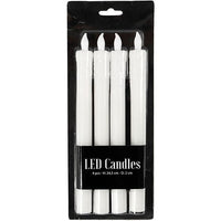 Candele LED alte 24,5 cm - set da 4 pezzi — immagine 1