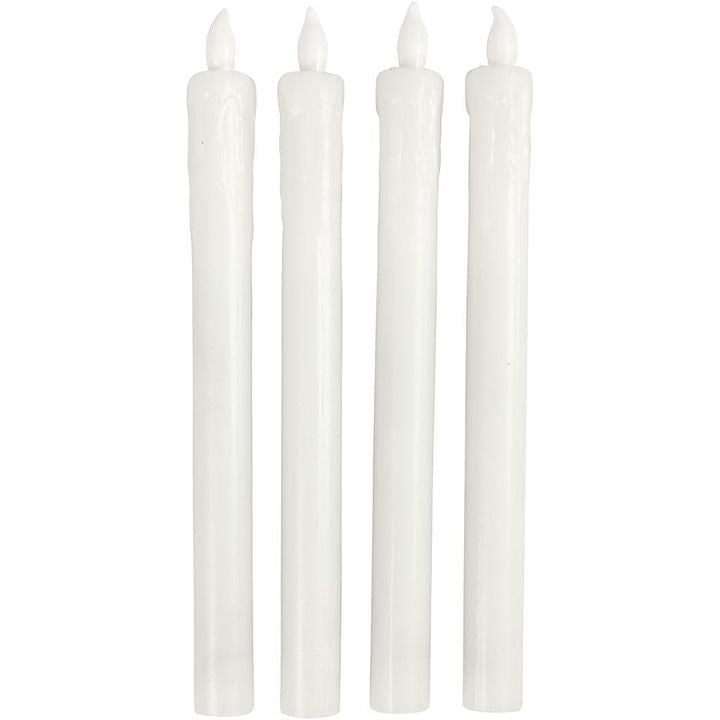 Candele LED alte 24,5 cm - set da 4 pezzi — immagine 2
