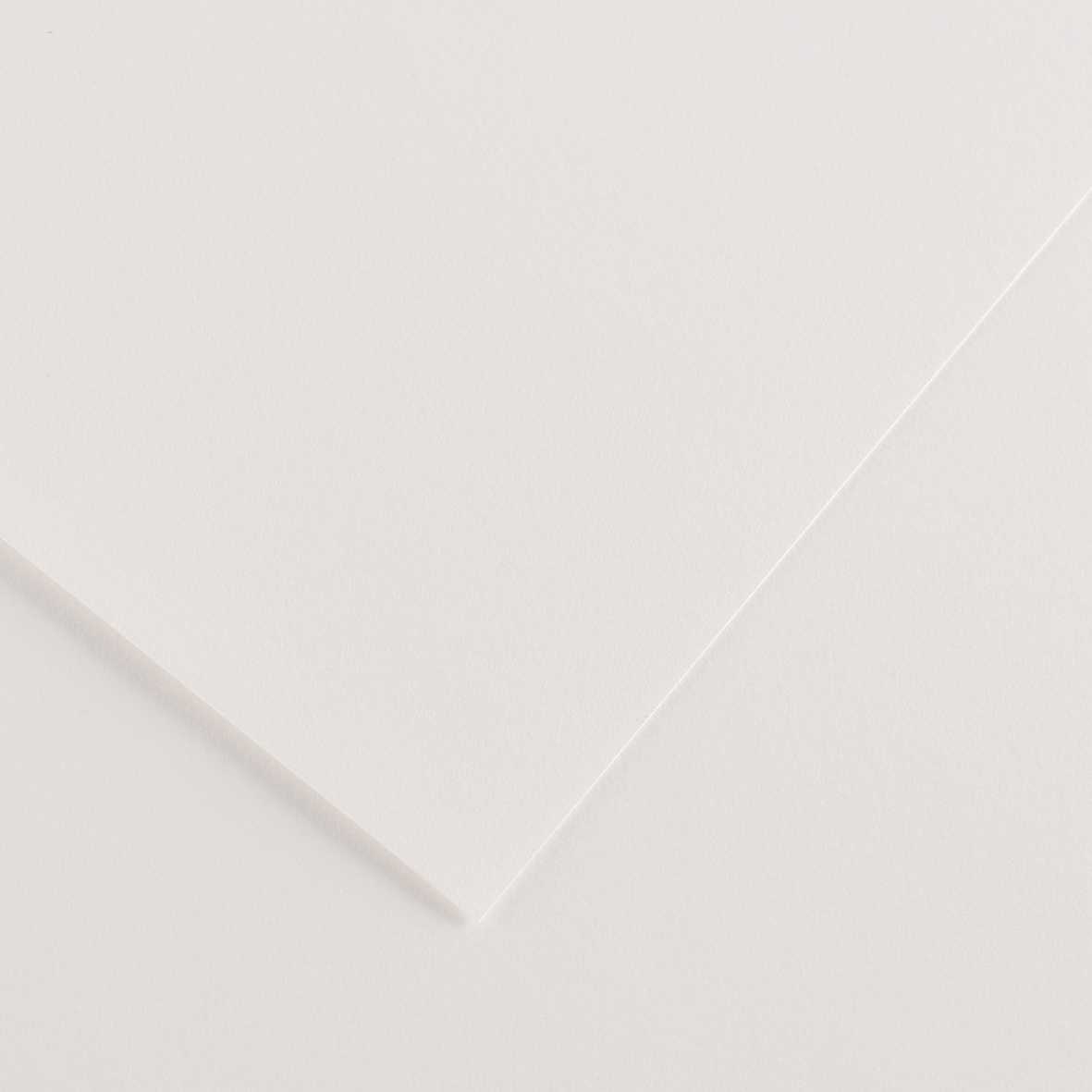 CANSON carta colorata Vivaldi 50 x 65 cm 240 g 125H – Bianco 1