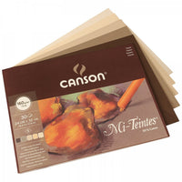 Canson Mi-Teintes blocco incollato per pastello 160 g/m² 30 fogli Earth - 32 x 41 cm