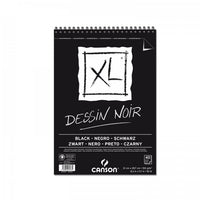 CANSON Canson XL Dessin Black album da disegno 150 g/m², 40 fogli, A4, rilegatura a spirale