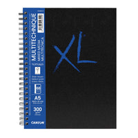 Canson XL Mix Media Textured blocco incollato A5, 300 g/m², 68 fogli