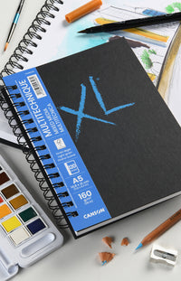 Canson XL Mix Media Textured blocco incollato A5, 300 g/m², 68 fogli