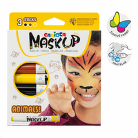 Carioca colori per il viso in stick 3 pz – Animali