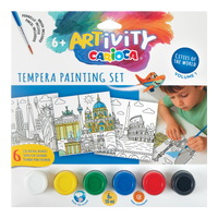 Carioca set da pittura con tempere ARTivity Grandi Città – 1, 6+