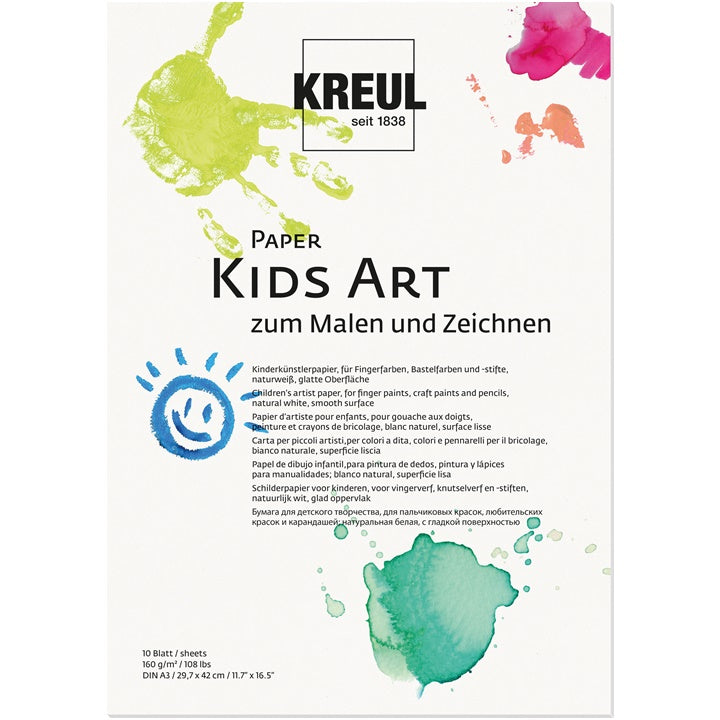 Carta artistica per bambini KREUL - 20 fogli - scegli | formati diversi