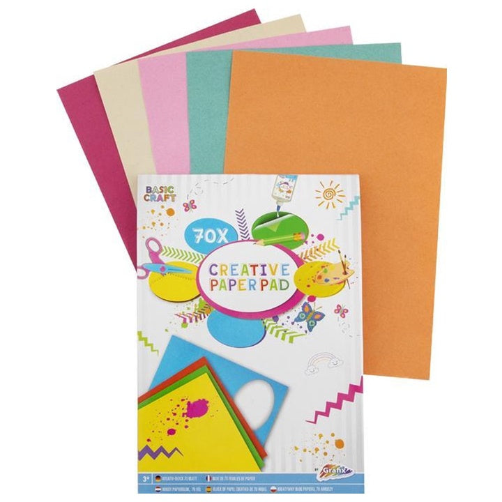 Carta colorata A4 - set da 70 pezzi