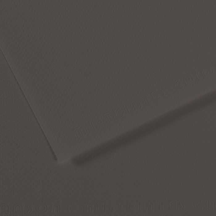 Carta colorata CANSON Mi-Teintes 50 x 65 cm – 160 g/m² – Grigio Antracite 184
