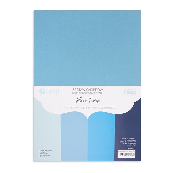 Carta colorata DP Craft 20 pezzi – yellow tones