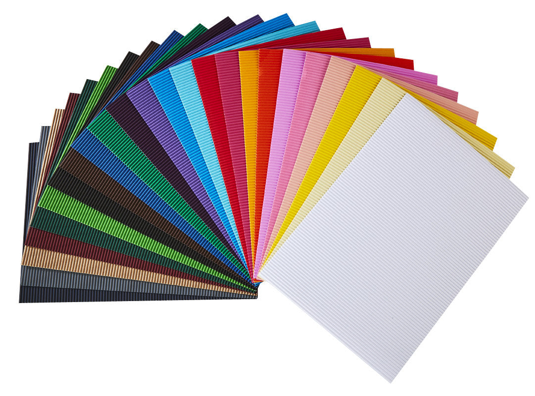 Carta corrugata 50x70cm | sceglie colore