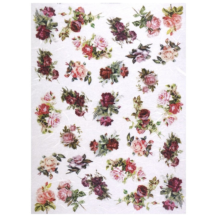 Carta di riso A4 ITD - Rose