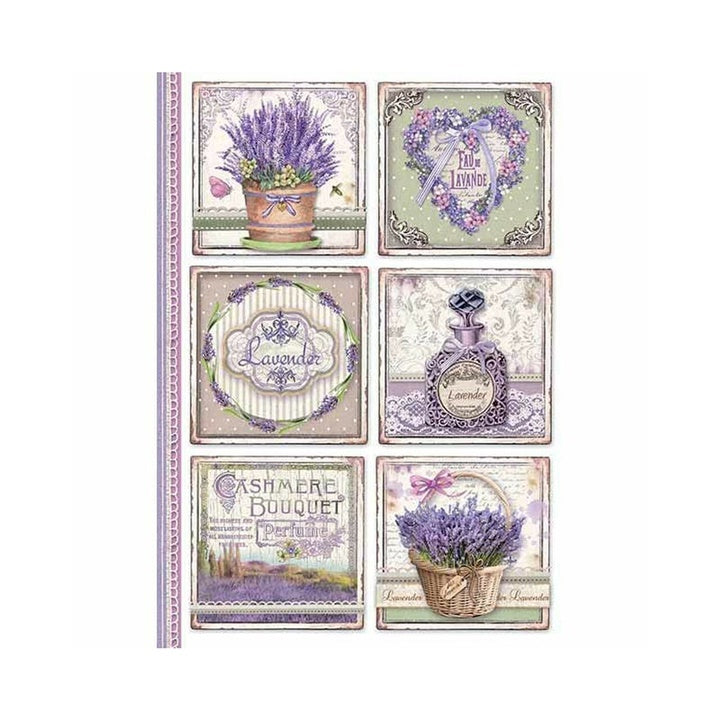 Carta di riso A4 Provence cards