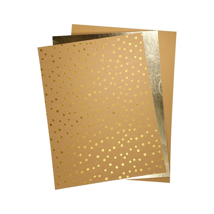 Carta in finta pelle - 3 fogli, 1 confezione