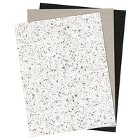 Carta in finta pelle monocromatica - 3 fogli, 1 confezione