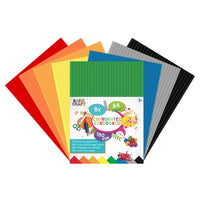 Carta lana colorata A4 - set di 8 pezzi