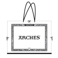 Carta per acquerello ARCHES bianco naturale HP 185 g/m2 56 x 76 cm - set 5 fogli