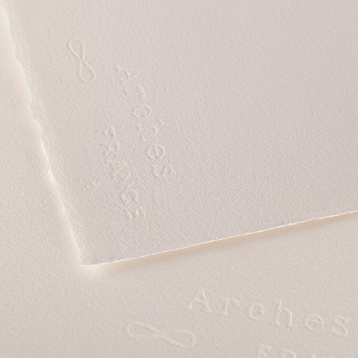 Carta per acquerello ARCHES CP 300 g/m² – 56 x 76 cm, 5 fogli