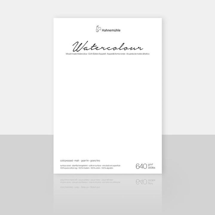 Carta per acquerello WATERCOLOUR 640 56 x 76 cm da HAHNEMÜHLE – spremuto a freddo