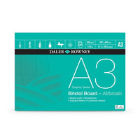Carta per aerografia Daler-Rowney 20 foglie - 29.7 x 42 cm