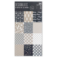 Carta per scrapbooking 15 x 30 cm