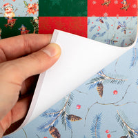 Carta per scrapbooking 15 x 30 cm