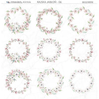Carta stampata fronte/retro per scrapbooking 30.5 x 30.5 cm - Paradise Apple Tree 06