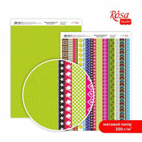 Carte per scrapbooking Be in color A4