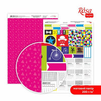 Carte per scrapbooking Be in color A4