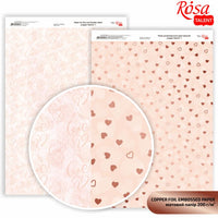 Carte per scrapbooking Hearts A4