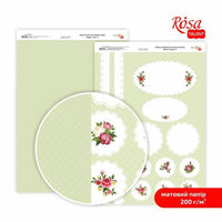 Carte per scrapbooking Magic roses A4