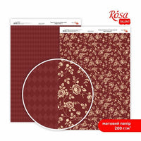 Carte per scrapbooking Magic roses A4
